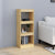 Book Cabinet/Room Divider 40x30x103.5 cm Solid Pinewood