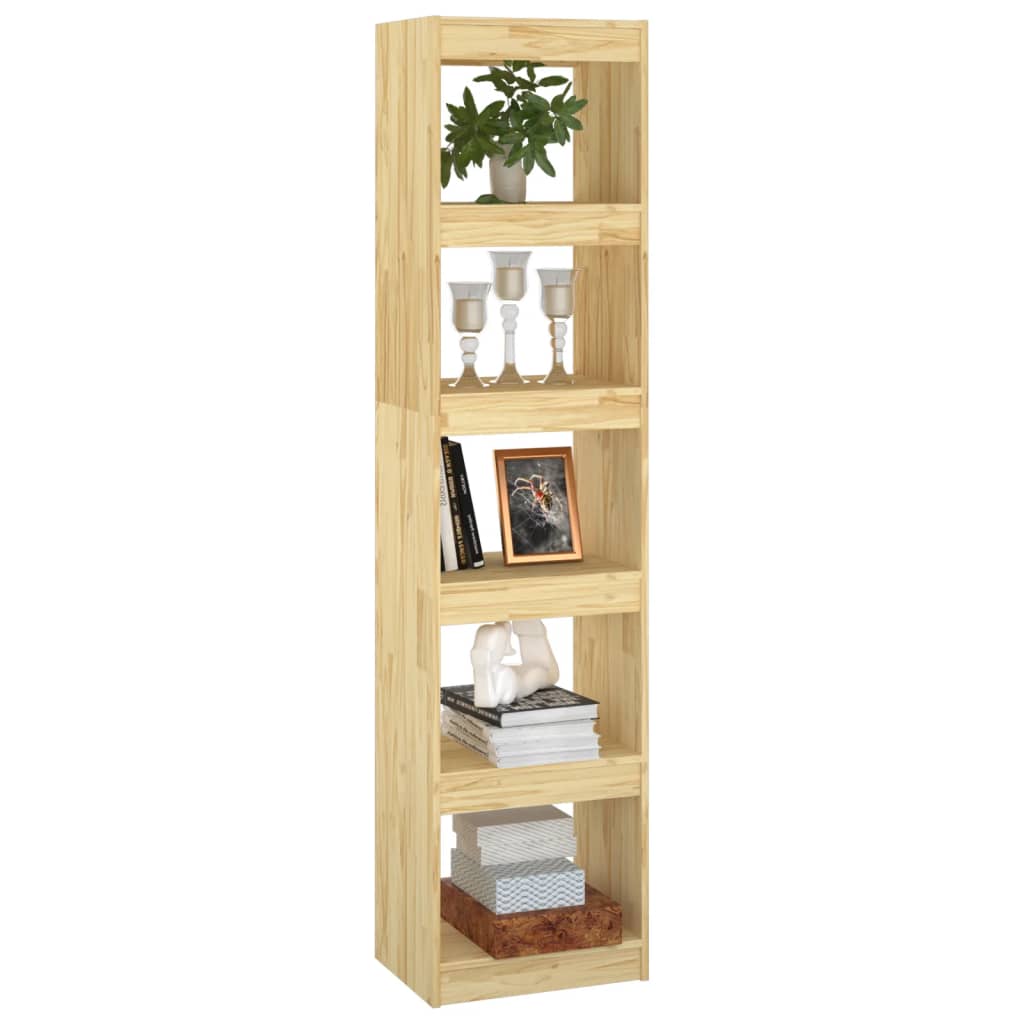 Book Cabinet/Room Divider 40x30x167.5 cm Solid Pinewood