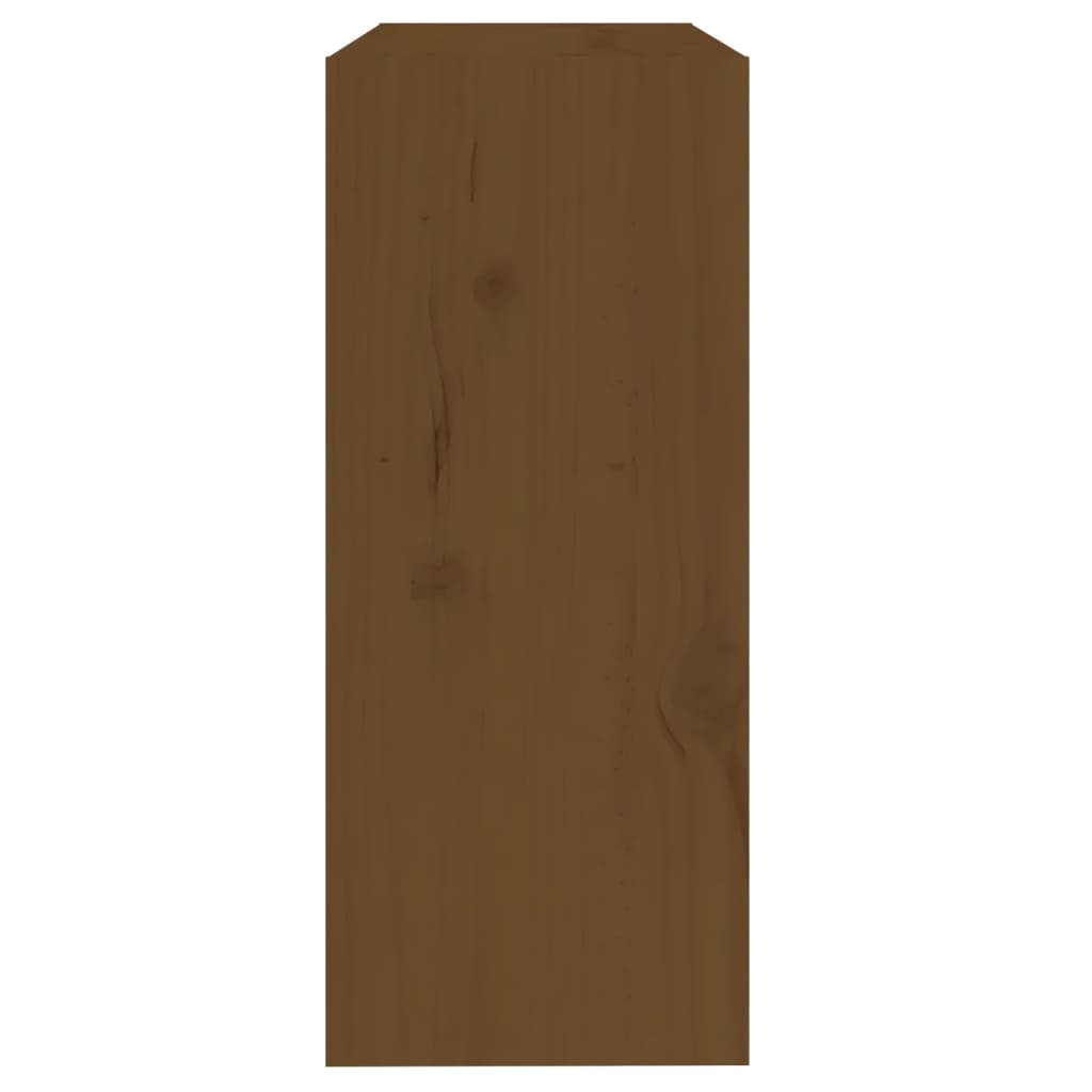 Book Cabinet/Room Divider Honey Brown 60x30x71.5 cm Wood Pine