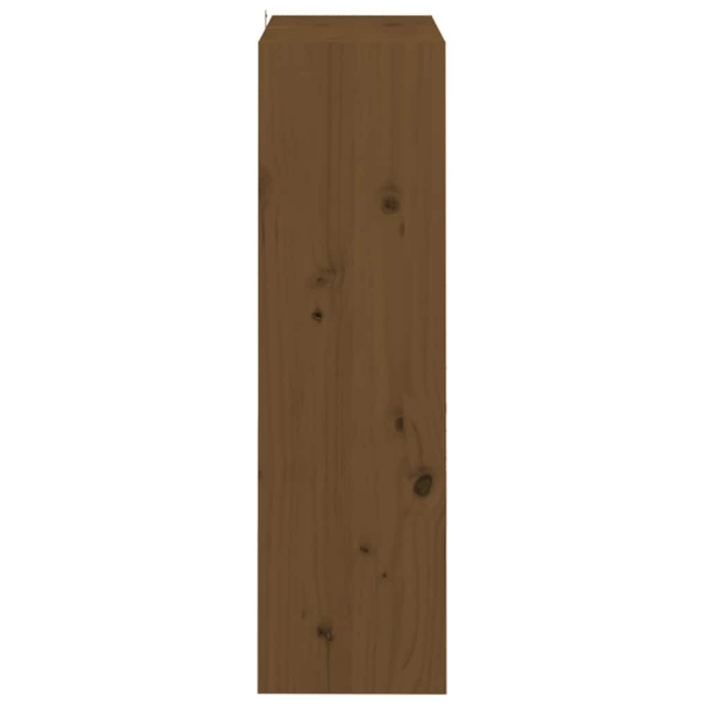 Book Cabinet/Room Divider Honey Brown 60x30x103.5 cm Wood Pine