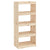 Book Cabinet/Room Divider 60x30x135.5 cm Solid Wood Pine