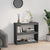 Book Cabinet/Room Divider Grey 80x30x71.5 cm Solid Wood Pine