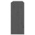 Book Cabinet/Room Divider Grey 80x30x71.5 cm Solid Wood Pine