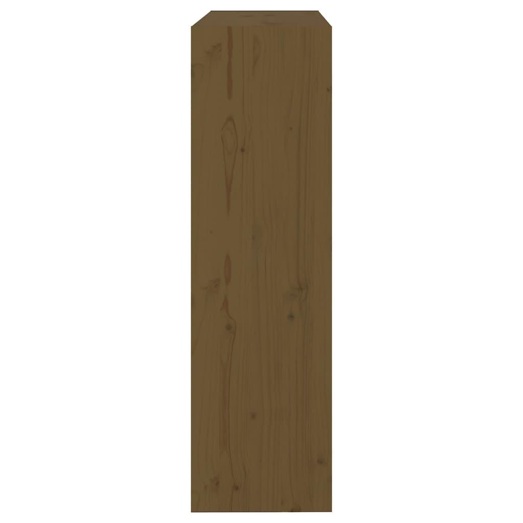 Book Cabinet/Room Divider Honey Brown 80x30x103.5 cm Wood Pine