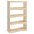 Book Cabinet/Room Divider 80x30x135.5 cm Solid Wood Pine