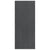 Book Cabinet Room Divider Grey 100x30x71.5 cm Pinewood