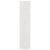 Book Cabinet/Room Divider White 100x30x135.5 cm Solid Pinewood