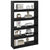 Book Cabinet/Room Divider Black 100x30x167.5 cm Solid Pinewood