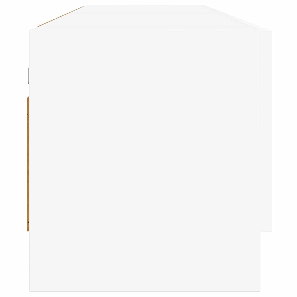 Wardrobe White 100x32.5x35 cm Engineered Wood