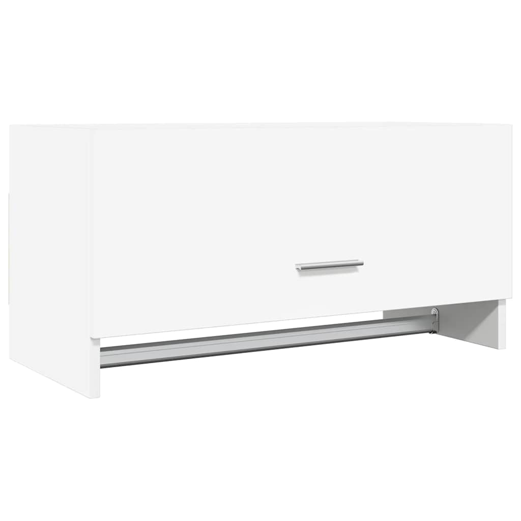 Wardrobe White 70x32.5x35 cm Engineered Wood