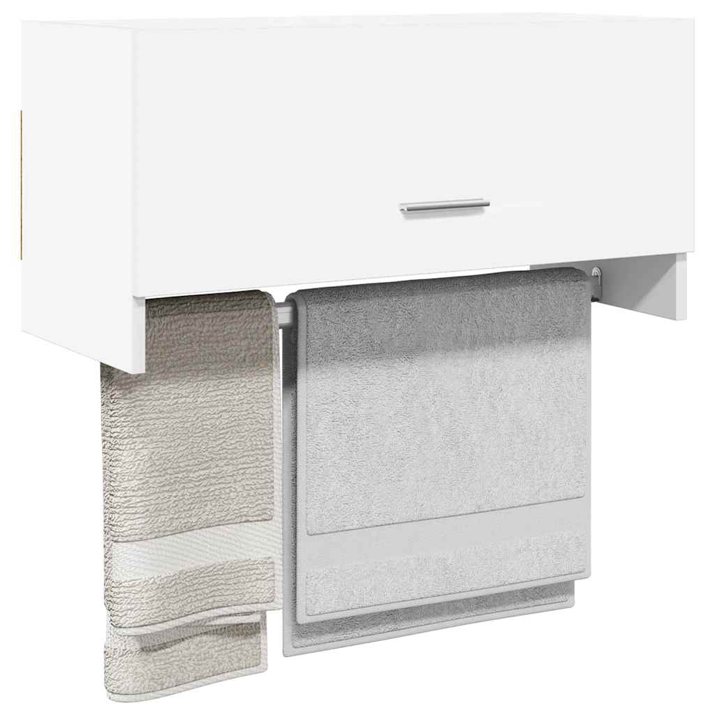 Wardrobe White 70x32.5x35 cm Engineered Wood