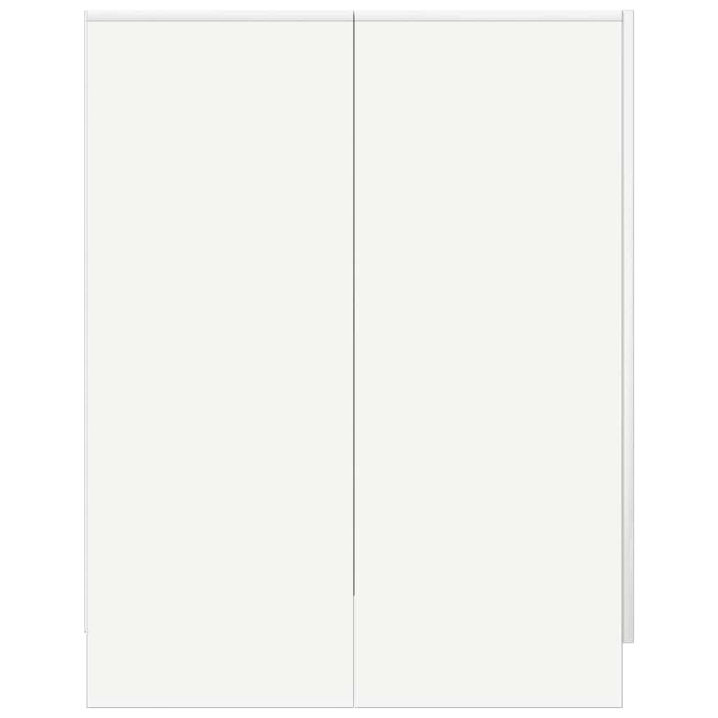 Washing Machine Cabinet White 71x71.5x91.5 cm