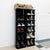 Shoe Cabinets 2 pcs Black 27.5x27x102 cm