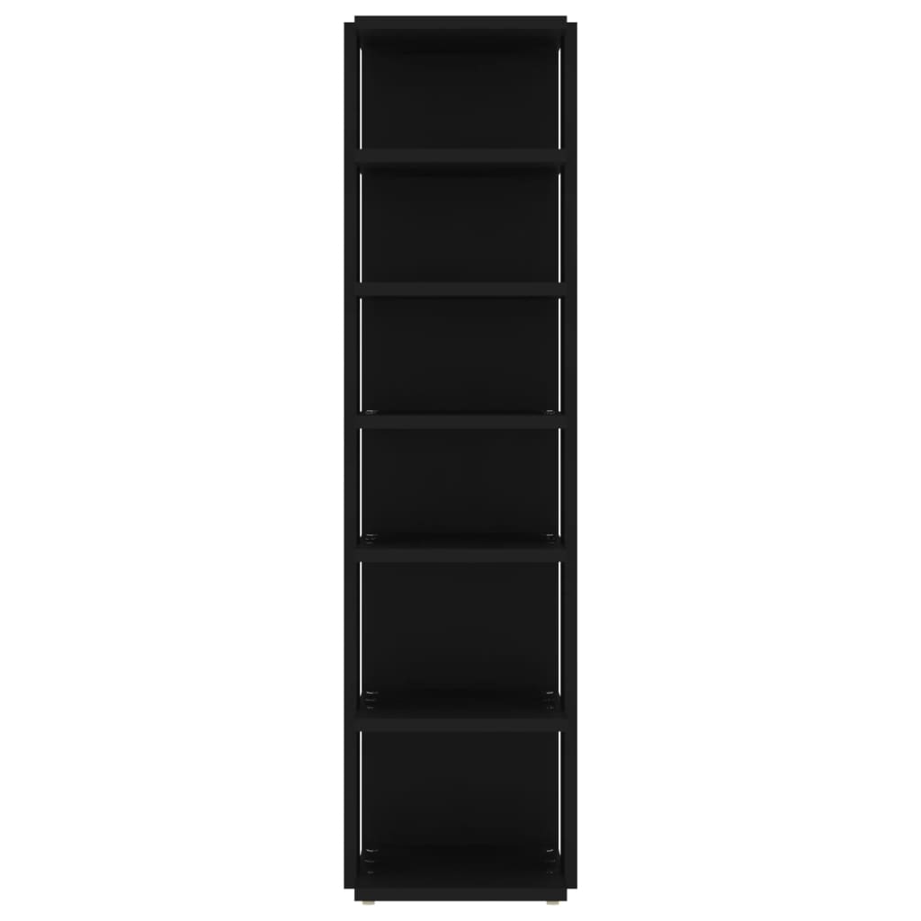 Shoe Cabinets 2 pcs Black 27.5x27x102 cm