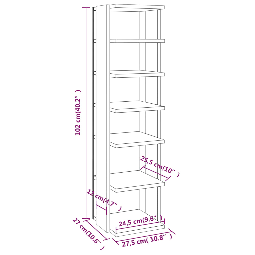 Shoe Cabinets 2 pcs Black 27.5x27x102 cm