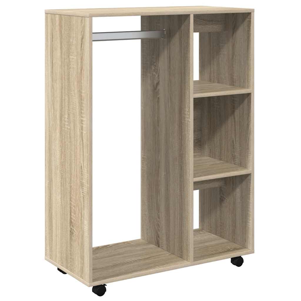 Wardrobe Sonoma Oak 80x40x110 cm Engineered Wood