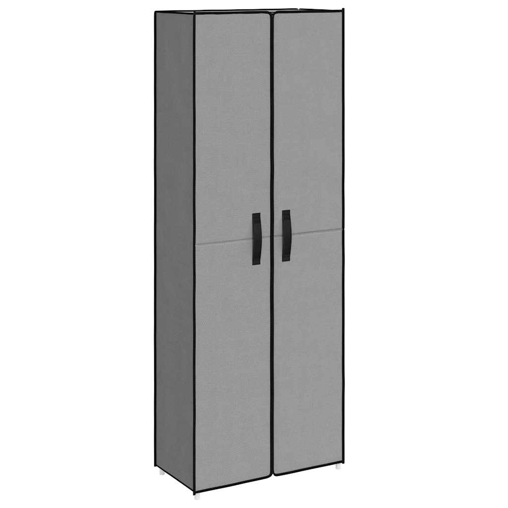 Shoe Cabinet Grey 60x30x166 cm Fabric