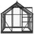 Greenhouse Replacement Frame Anthracite 155x103x191 cm Aluminium