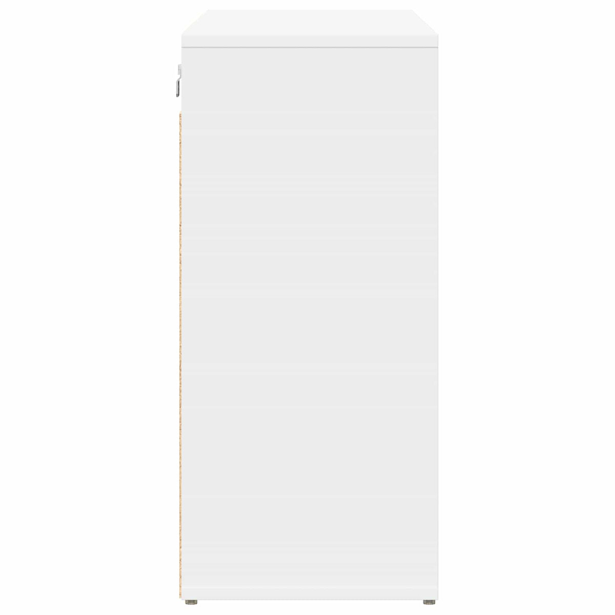 Shoe Cabinet with Shelf White 103 x 30 x 67 cm Engineered Wood