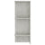 Hallway Cabinet Concrete Grey 97.5x37x99 cm Engineered Wood