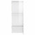 Hallway Cabinet High Gloss White 97.5x37x99 cm Engineered Wood