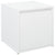 Box Drawer White 40.5x40x40 cm Engineered Wood