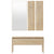 Hallway Furniture Set Sonoma Oak Engineered Wood