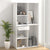 Cosmetic Cabinet White 80x40x75 cm Engineered Wood