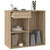 Cosmetic Cabinet Sonoma Oak 80x40x75 cm Engineered Wood