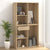 Cosmetic Cabinet Sonoma Oak 80x40x75 cm Engineered Wood