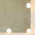 Mirror Cabinet with LED High Gloss White 91x15x76.5 cm