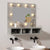 Mirror Cabinet with LED Concrete Grey 60x31.5x62 cm