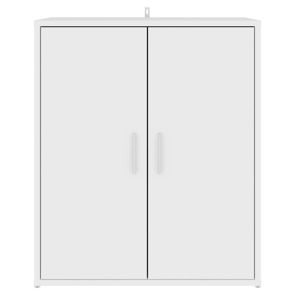 Shoe Cabinet White 60x35x70 cm Engineered Wood