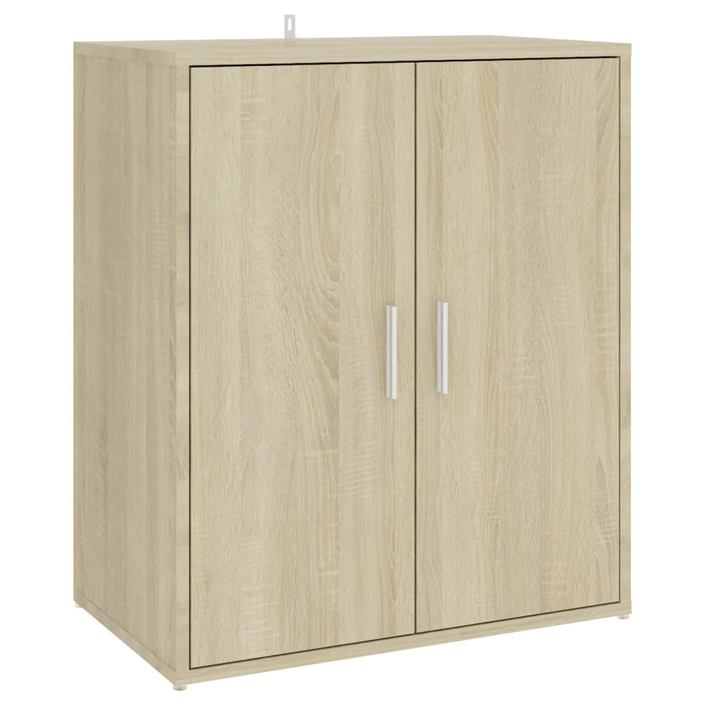 Shoe Cabinet Sonoma Oak 60x35x70 cm Engineered Wood