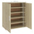 Shoe Cabinet Sonoma Oak 60x35x70 cm Engineered Wood