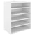 Shoe Cabinet White 60x35x70 cm Engineered Wood