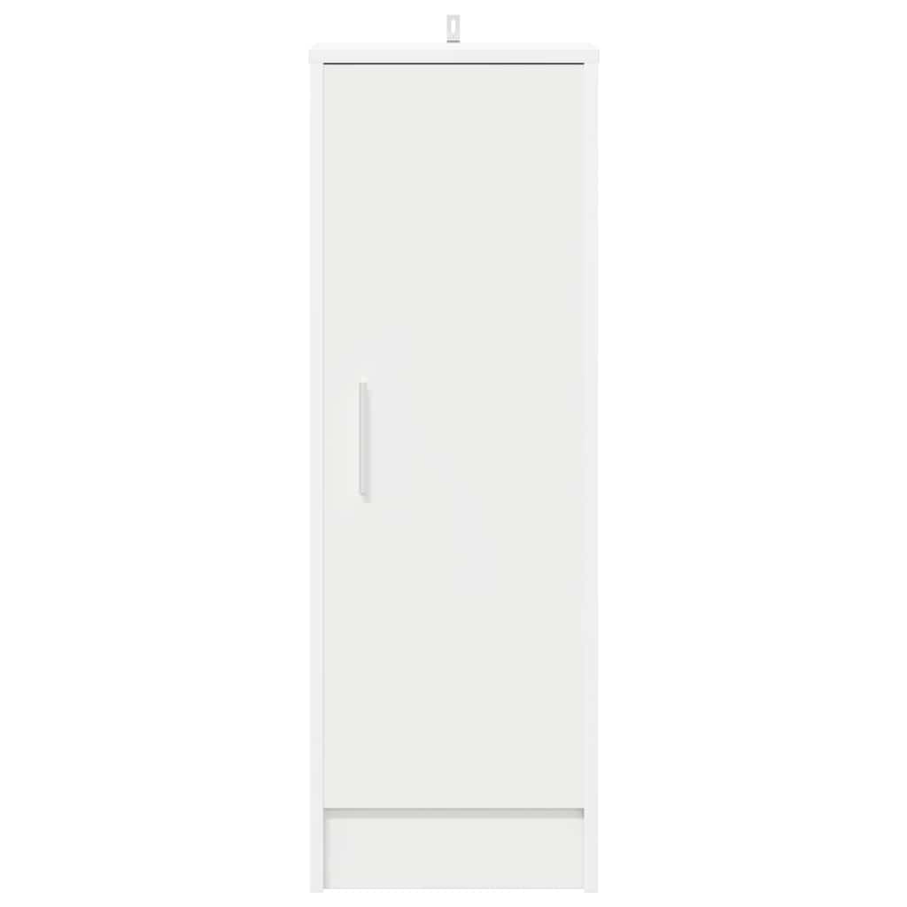 Shoe Cabinet White 32x35x92 cm Engineered Wood