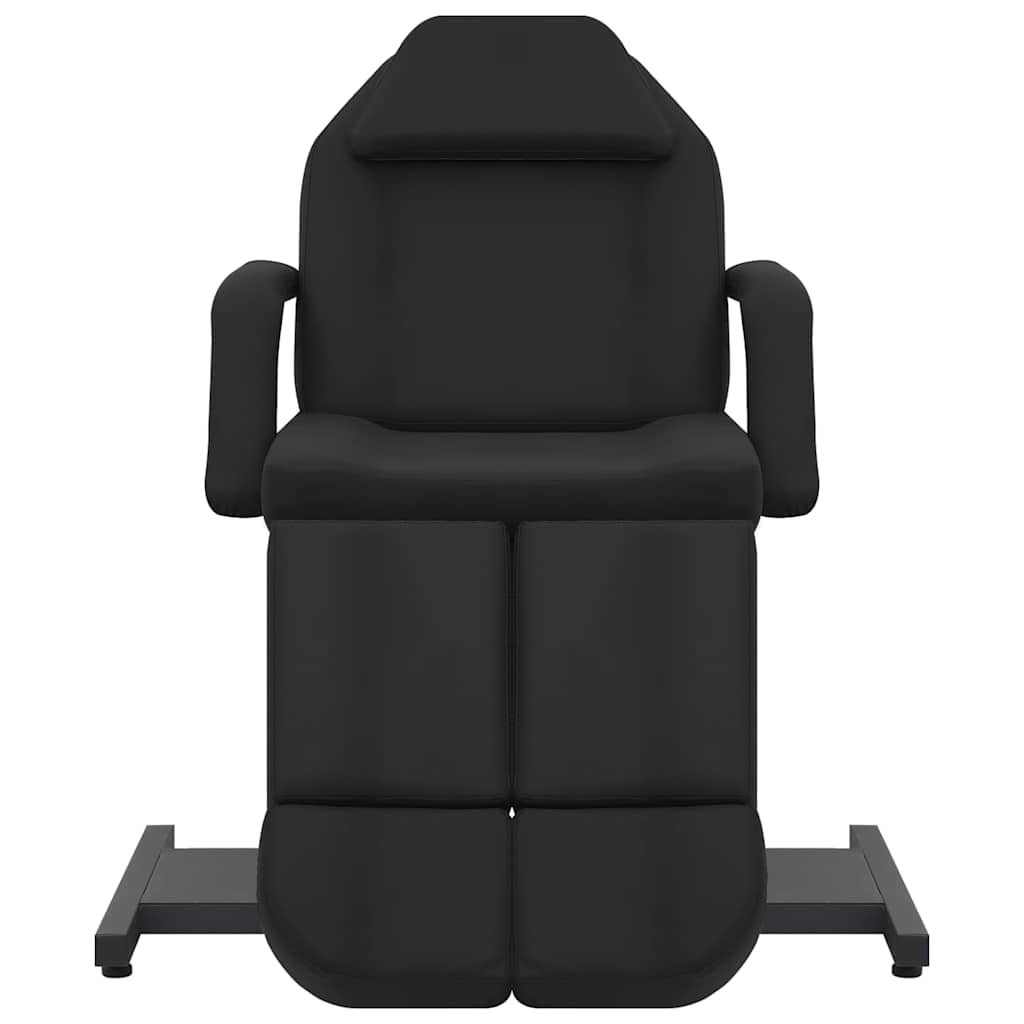 Beauty Treatment Chair Faux Leather Black 180x62x78 cm