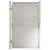 Garden Gate 100x150 cm Stainless Steel
