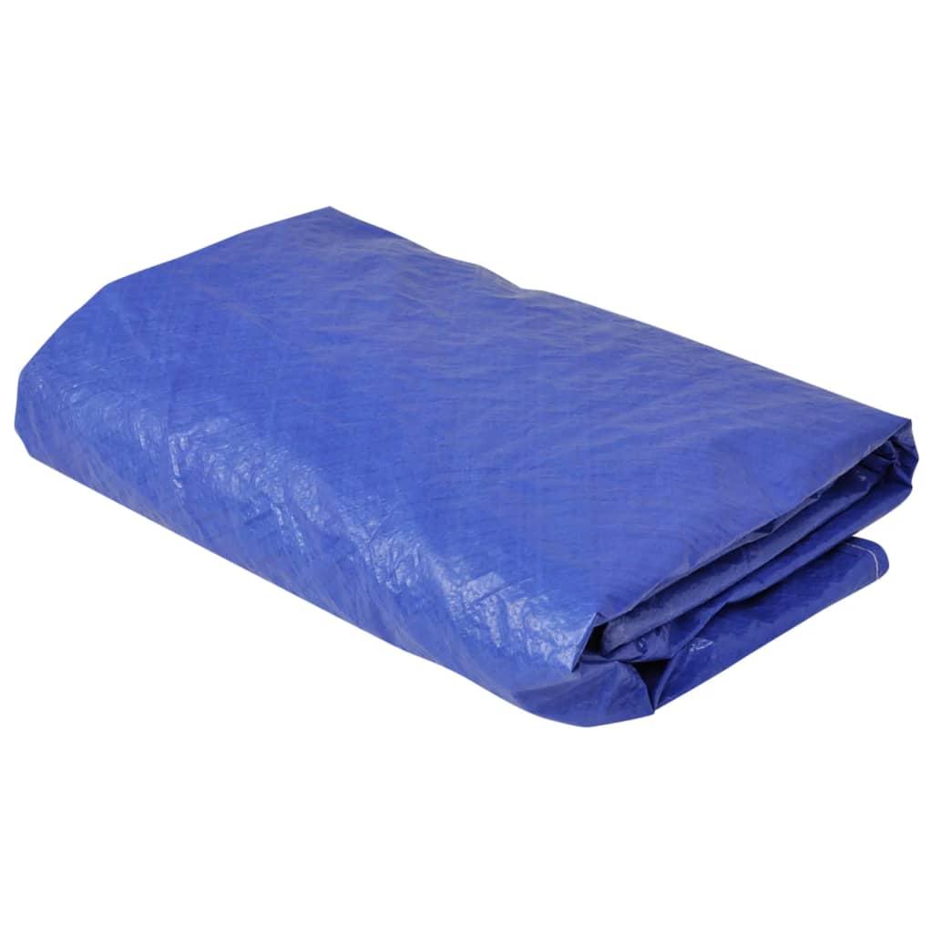Pool Covers 2 pcs PE Round 460 cm 90 g/m²