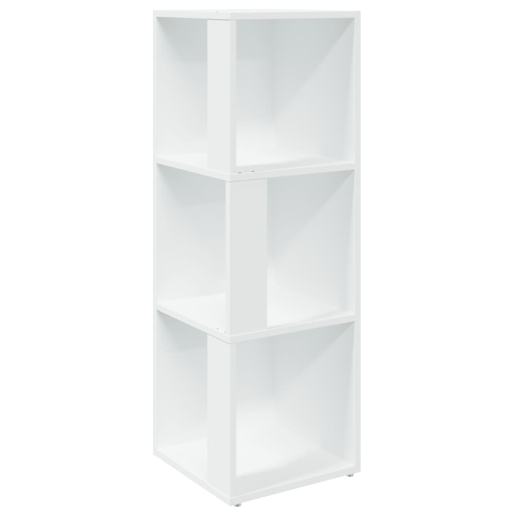 Corner Cabinet White 33x33x100 cm Engineered Wood