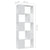 Book Cabinet Room Divider High Gloss White 60x24x155 cm