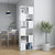 Book Cabinet Room Divider White 60x24x186 cm