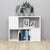 TV Cabinet White 80x24x63 cm Engineered Wood