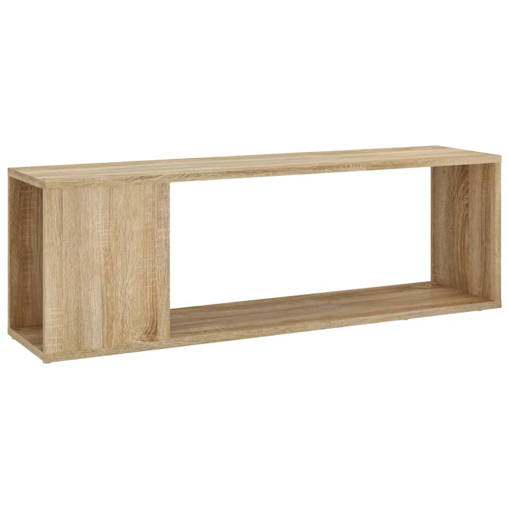 TV Cabinet Sonoma Oak 100x24x32 cm Engineered Wood