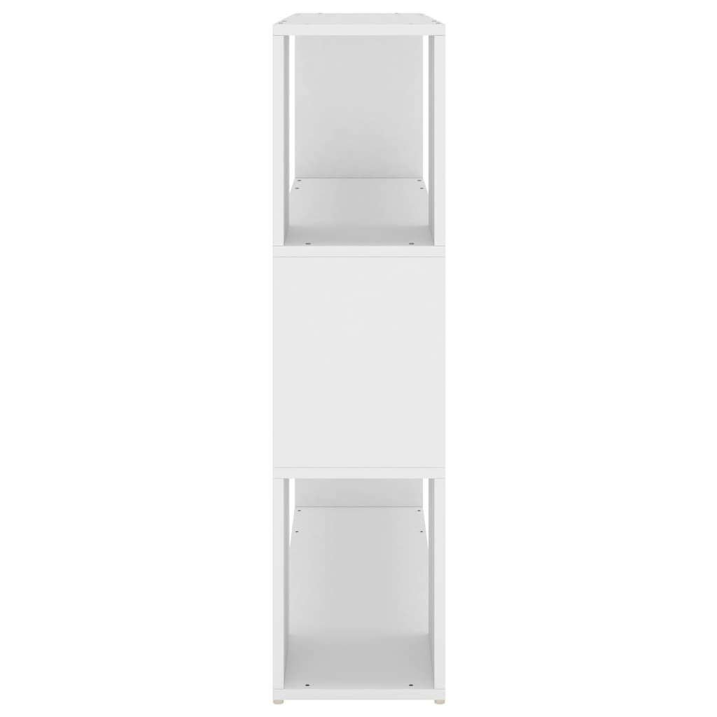 Book Cabinet Room Divider White 100x24x94 cm