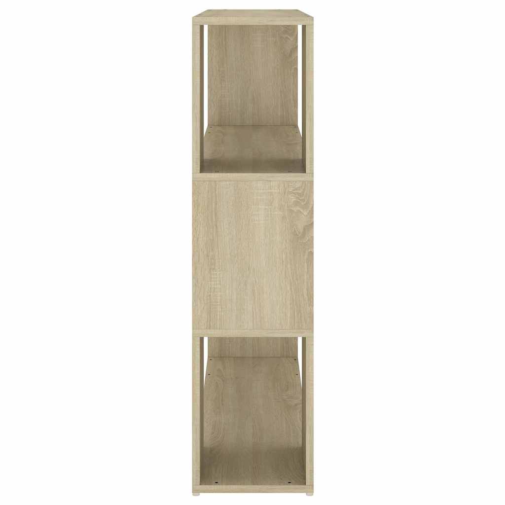 Book Cabinet Room Divider Sonoma Oak 100x24x94 cm