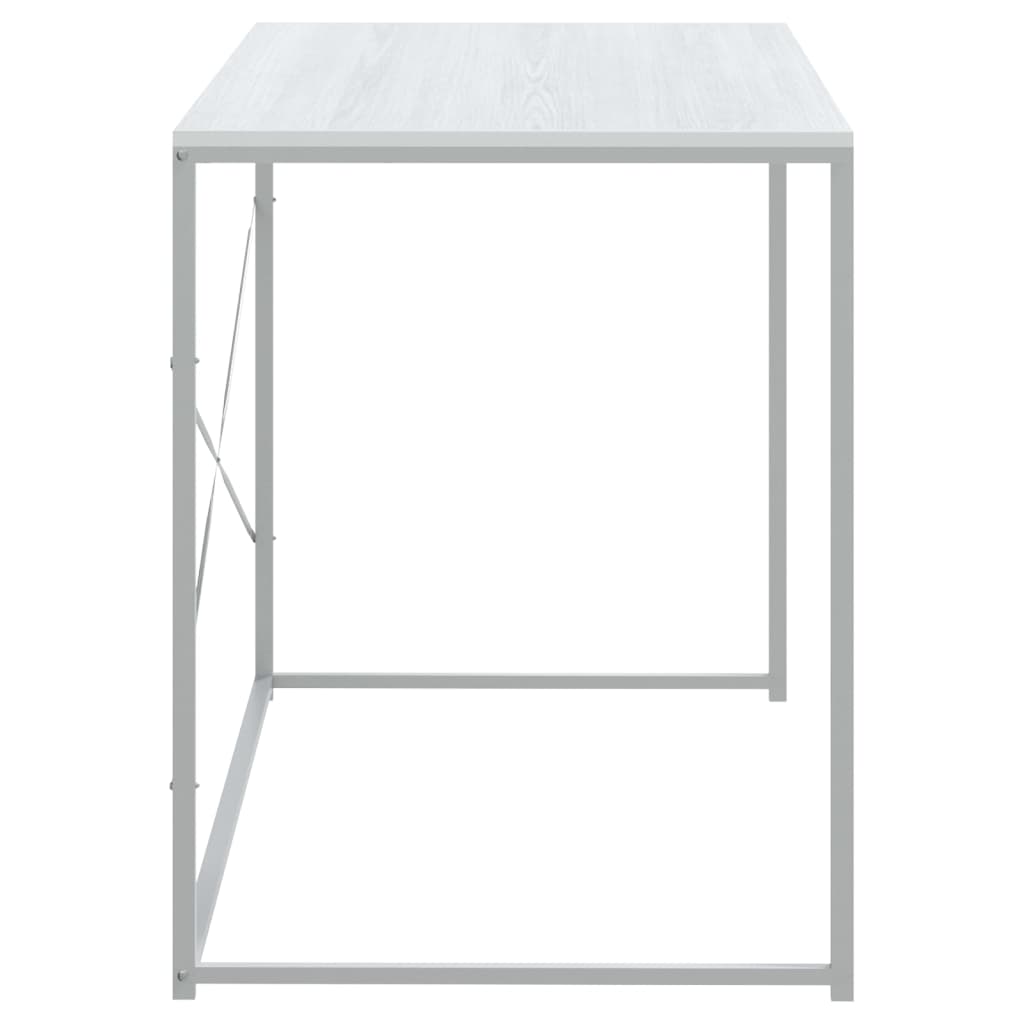 Computer Desk White 110x60x70 cm Engineered Wood