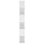 Book Cabinet Room Divider White 100x24x188 cm