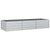 Garden Raised Bed 240x80x45 cm Galvanized Steel Silver